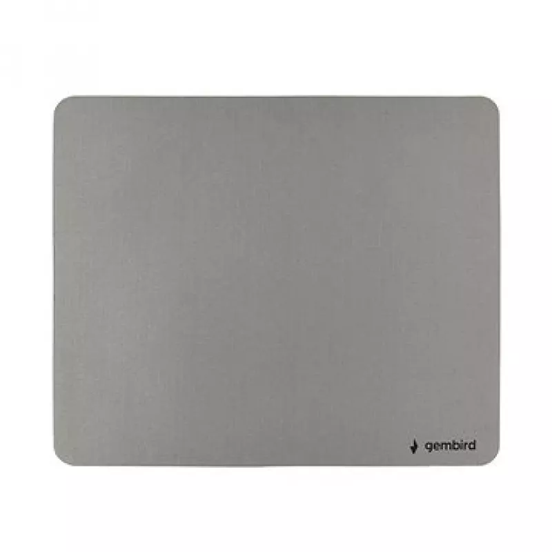 Gembird MP-S-G tappetino per mouse, tessuto con base antiscivolo in gomma SBR, 220 x 180 mm, grigio