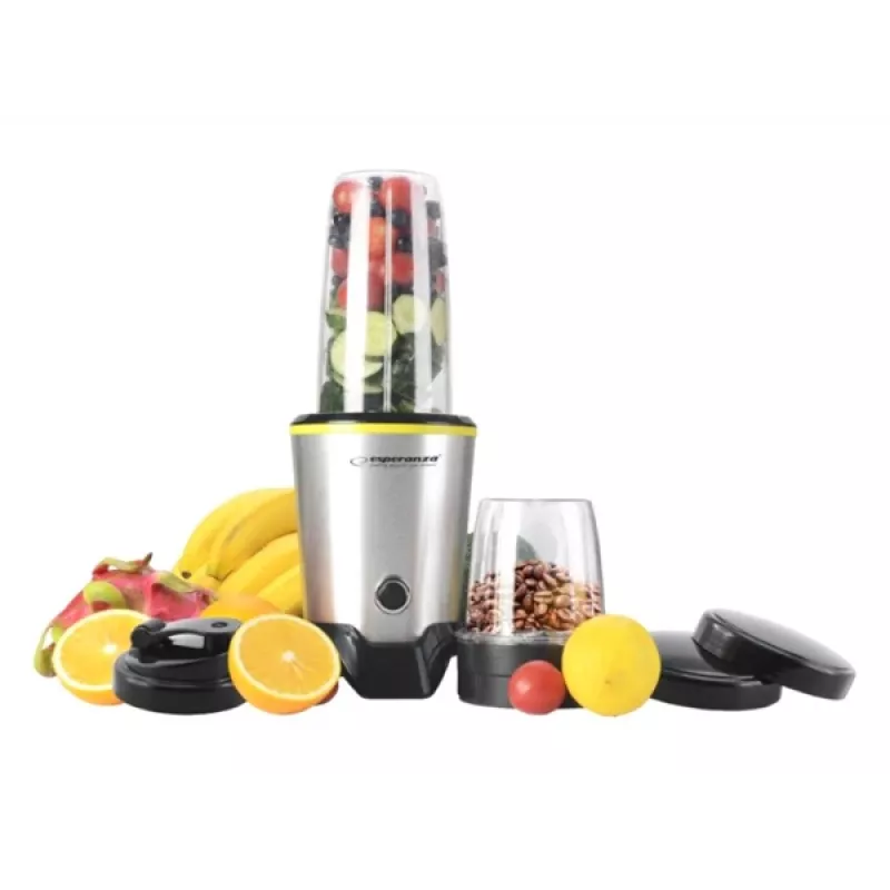 Esperanza EKM028 frullatore mixer da tavolo 1000 W nero, acciaio inox
