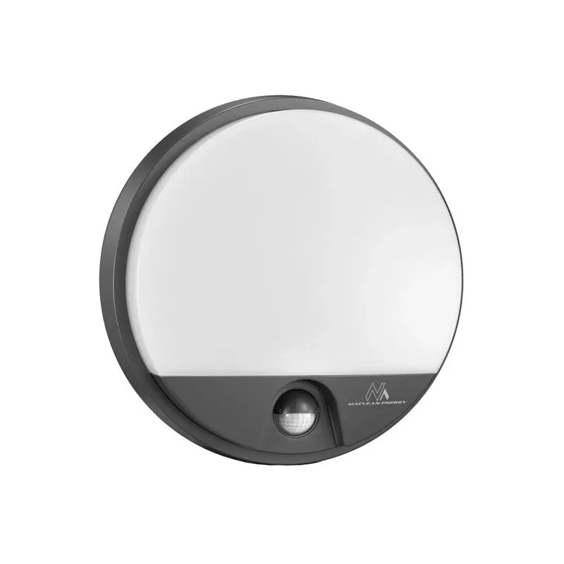 Lampada LED MACLEAN MCE291W con sensore di movimento IR, 10 W, 3000 K
