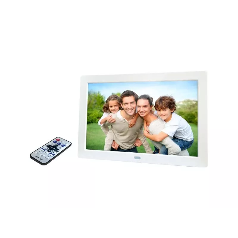 Cornice digitale SENCOR SDF 874 WH — IPS 8 pollici, 1280 x 800, bianco