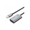 Cavo di prolunga attivo USB 3.0 Unitek, 10m, alluminio, Y-3005