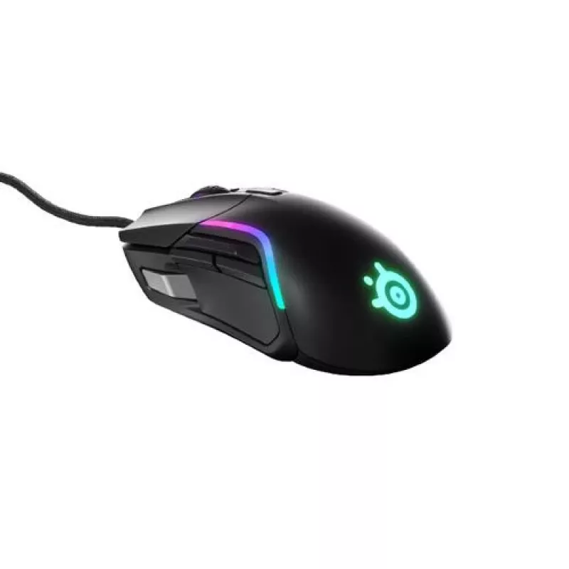 SteelSeries Rival 5 mouse gaming, nero, 18000 DPI, USB