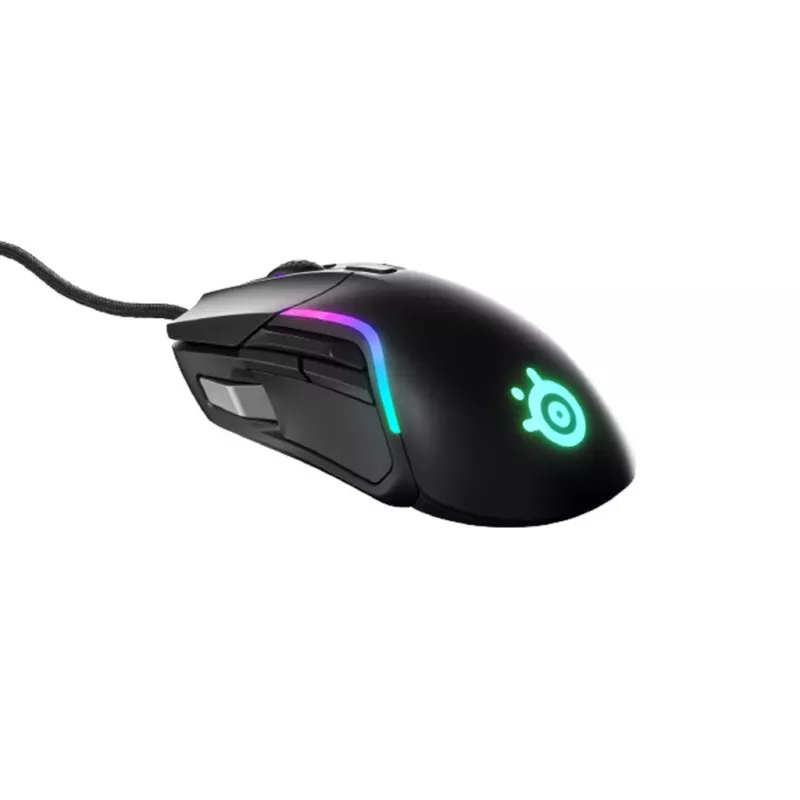 SteelSeries Rival 5 mouse gaming, nero, 18000 DPI, USB