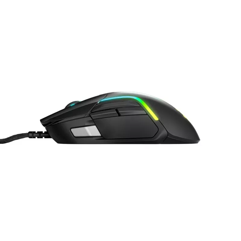 SteelSeries Rival 5 mouse gaming, nero, 18000 DPI, USB