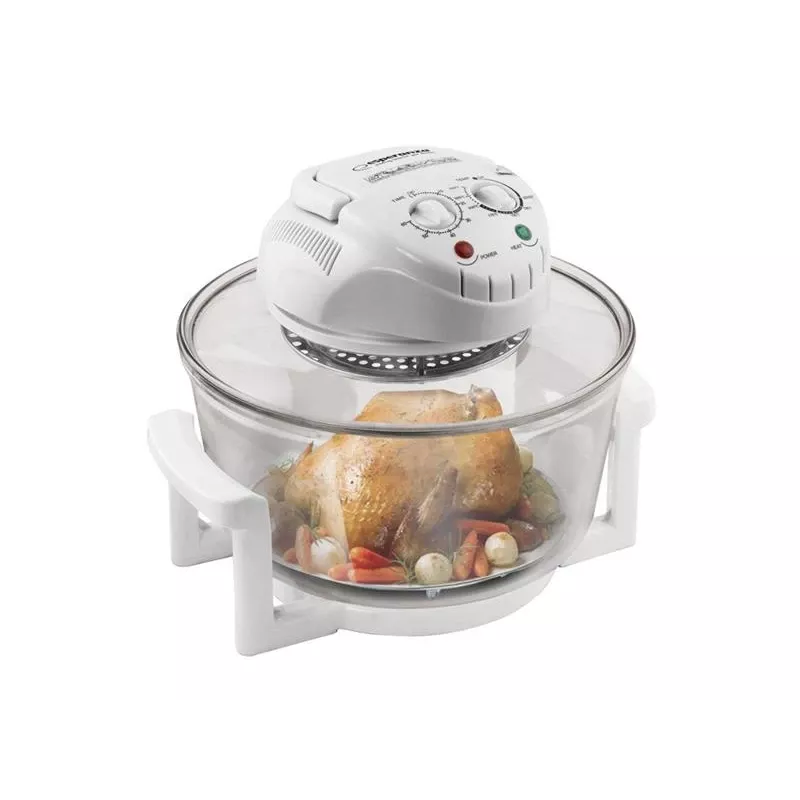 Stufa alogena ESPERANZA EKO003 — 12 L, 1400 W, max. 250 °C, bianca