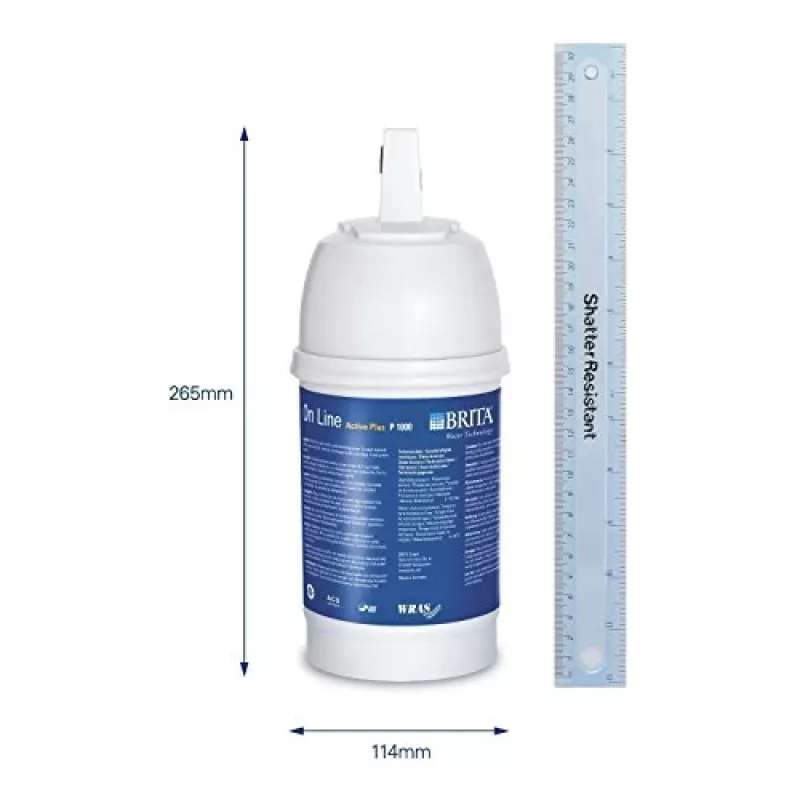 BRITA P1000 cartuccia filtrante per rubinetto - singola, blu