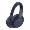 Cuffie Sony WH1000XM4L.CE7, circumaurali, con filo e senza fili (Bluetooth, USB-C), blu, archetto