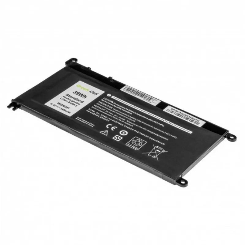 Green Cell DE150 batteria ricaricabile per DELL Inspiron — LiPo 11,4V 3400mAh, nero, 1 pz.