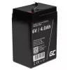 Batteria per UPS Green Cell AGM15, 6 V, 4 Ah, batteria piombo-acido sigillata (VRLA), nero, 680 g