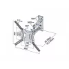 Supporto da parete per TV TB TB-254E fino a 60 pollici 30 kg