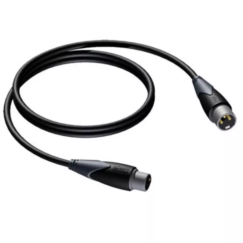 Cavo XLR maschio su XLR femmina Procab 10 m — connessione audio bilanciata, Procab 1KPCL114