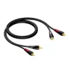 Cavo 2x RCA/Cinch maschio - 2x RCA/Cinch maschio 1,5