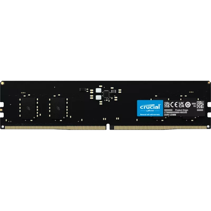 Crucial CT8G48C40U5 modulo di memoria 8 GB 1 x 8 GB DDR5 4800 MT/s