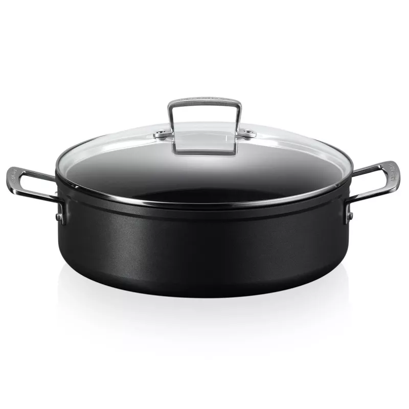 Le Creuset sauteuse antiaderente rinforzata con coperchio in vetro 28 cm