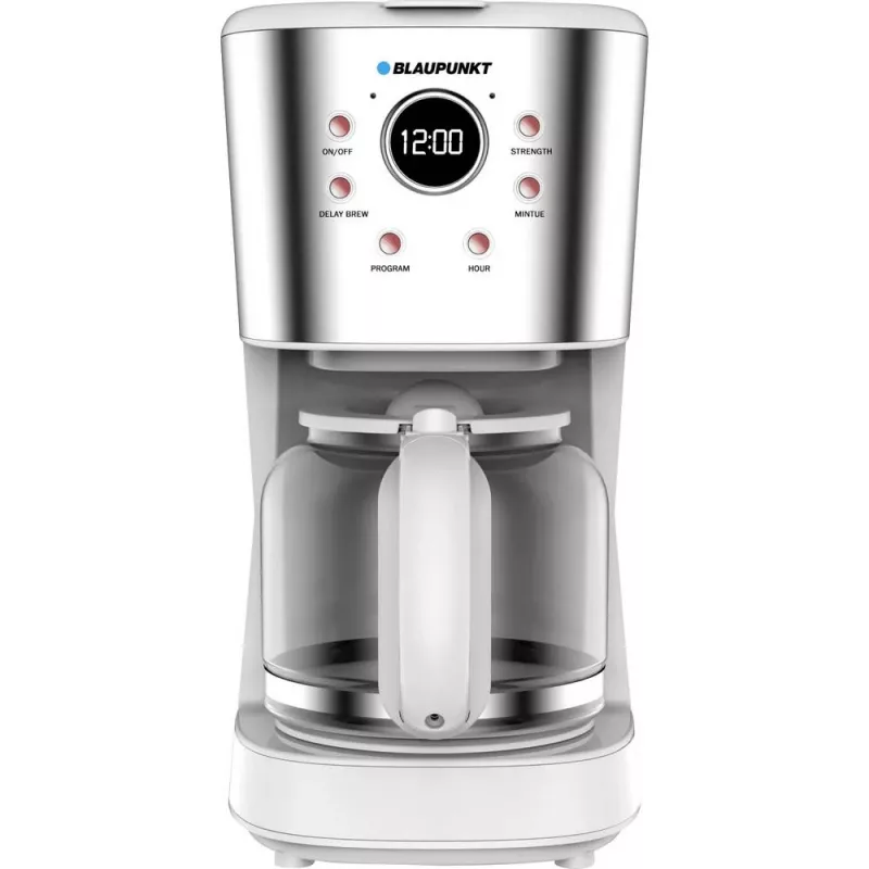 Blaupunkt CMD802WH Display 1,5 l macchina da caffè americano argento