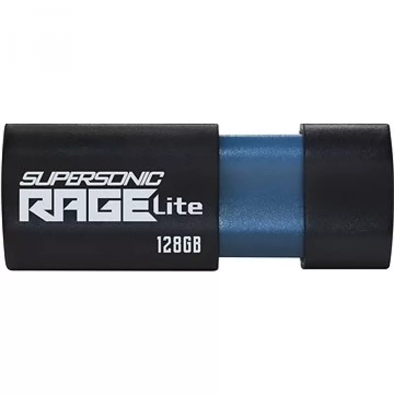 Chiavetta USB PATRIOT Supersonic Rage Lite 128 GB USB Type-A 3.2 Gen 1, 180 MB/s, blu/nero