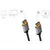 Cavo LogiLink CHA0101 HDMI-AV nero-grigio 2 m HDMI a HDMI connettore maschio