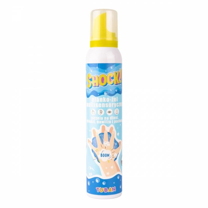 Slime Tuban SHOCK! MULTISENSORY FOAM-GEL ICE 200 ml blu