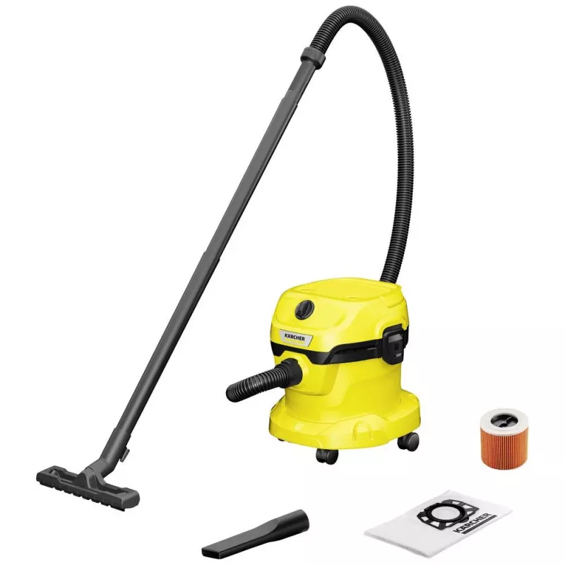 Aspirapolvere Kärcher 1.628-009.0 nero, giallo 12 L 1000 W