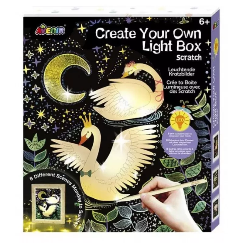Avenir Create Your Own Lightbox - lavoretti per bambini da 6 a 7 anni - Fat Brain Toys