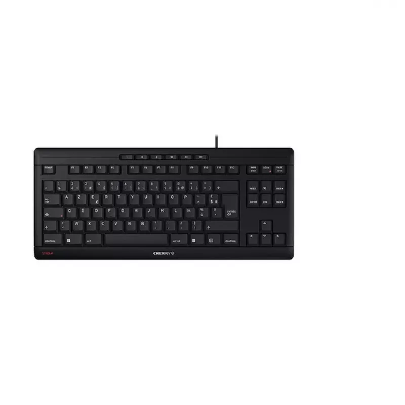 Tastiera CHERRY STREAM TKL USB AZERTY francese nero con cavo 94 tasti