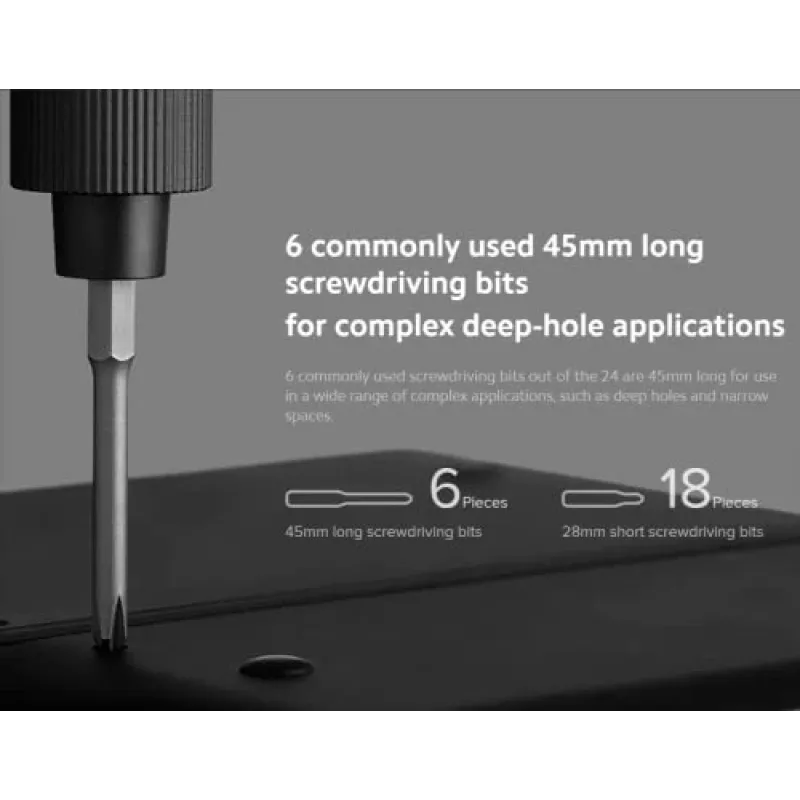 Set Xiaomi MJDDLSD003QW 170 RPM grigio