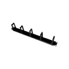 Alantec PK009 organizzatore di cavi supporto da parete per cavi nero 1 pz.