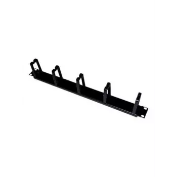 Alantec PK009 organizzatore di cavi supporto da parete per cavi nero 1 pz.