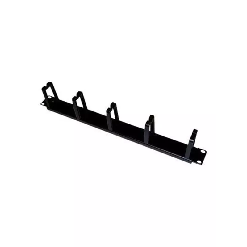Alantec PK009 organizzatore di cavi supporto da parete per cavi nero 1 pz.