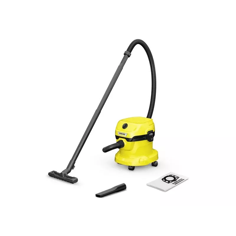 Aspirapolvere per liquidi e polveri Kärcher WD 2 Plus V-12/4/18 12 L 1000 W sacchetto per polvere