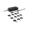 Alimentatore universale per laptop 90 W, set con 11 connettori