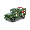 Giocattolo da costruzione Cobi Dodge WC-54 ambulanza modello 2257 scala 1:35 kit