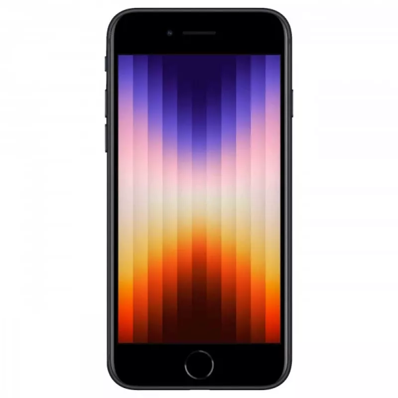 iPhone SE 2022 128GB Dual-SIM Midnight 11,94 cm 4,7 inch display IPS LCD iOS 15. Fotocamera 12MP