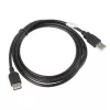 Cavo USB Lanberg CA-USBE-10CC-0050-BK 5 m USB 2.0 USB A nero (CA-USBE-10CC-0050-BK)