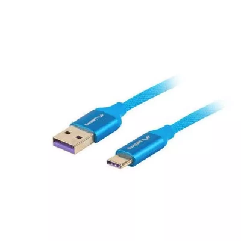 Cavo USB 2.0 LANBERG CA-USBO-21CU-0010-BL — USB-A a USB-C, 1 m, blu