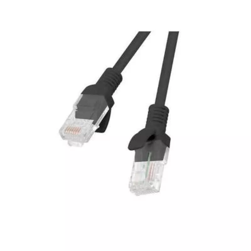 Cavo di rete LANBERG PCU5-10CC-0500-BK Cat5e U/UTP RJ-45 — 5 m, nero, conduttore CCA
