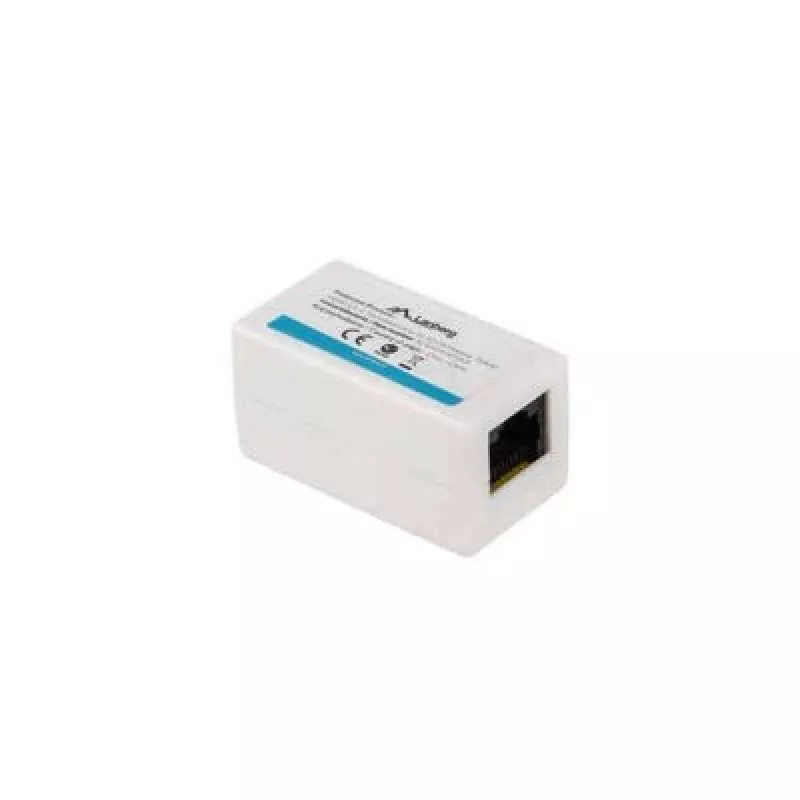 Lanberg AD-RJ45-RJ45-OU6 giunto RJ45 Cat.6 UTP, bianco