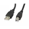 Cavo USB Lanberg CA-USBA-10CC-0030-BK 3 m USB 2.0 USB B nero (CA-USBA-10CC-0030-BK)