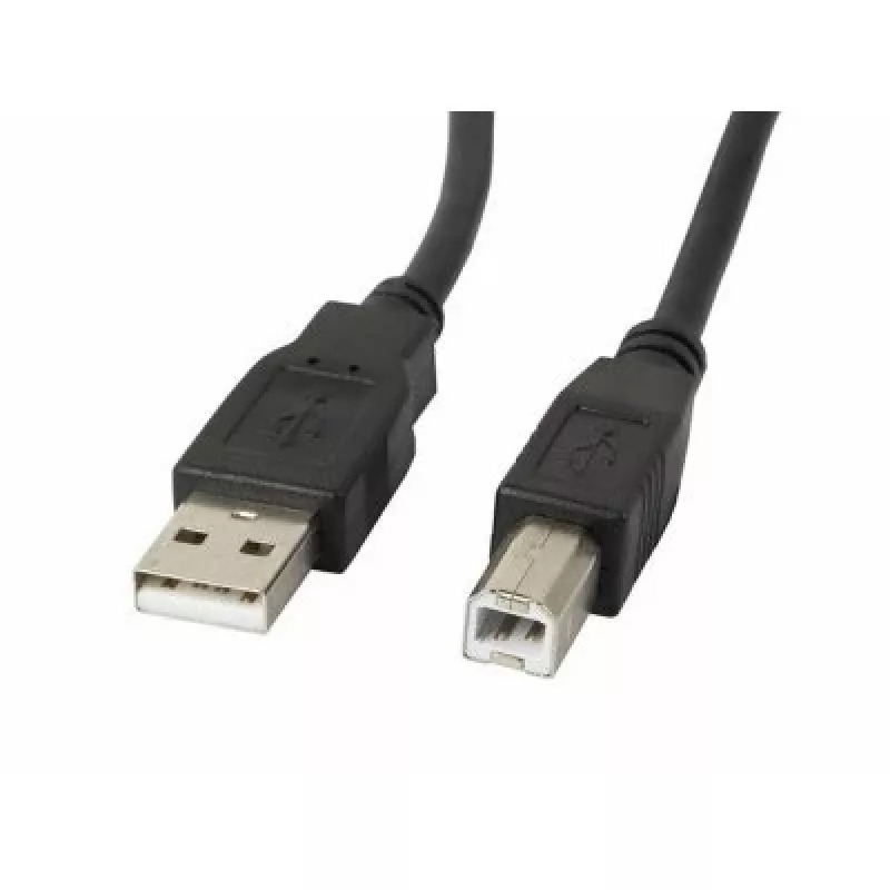 Cavo USB Lanberg CA-USBA-10CC-0030-BK 3 m USB 2.0 USB B nero (CA-USBA-10CC-0030-BK)