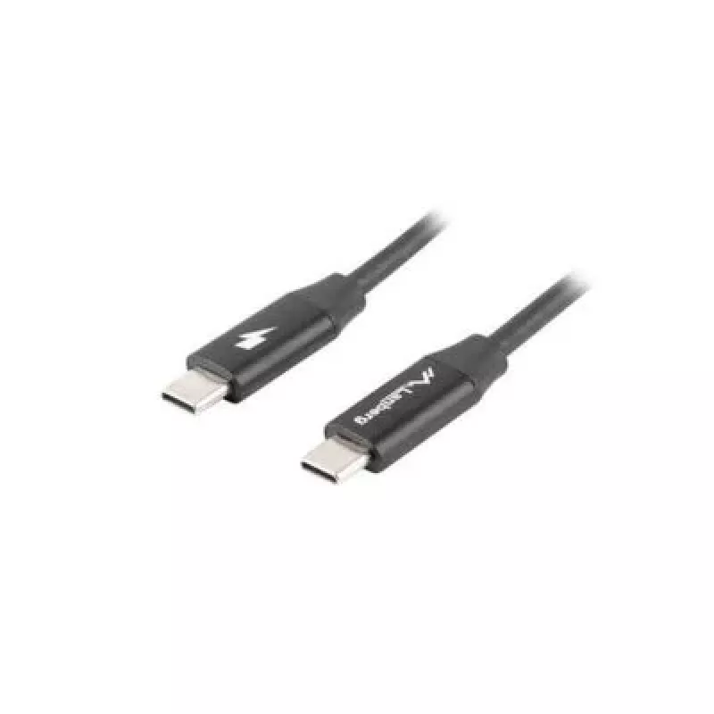 Cavo LANBERG USB-C a USB-C CA-CMCM-40CU-0018-BK — USB 2.0, 1,8 m, nero