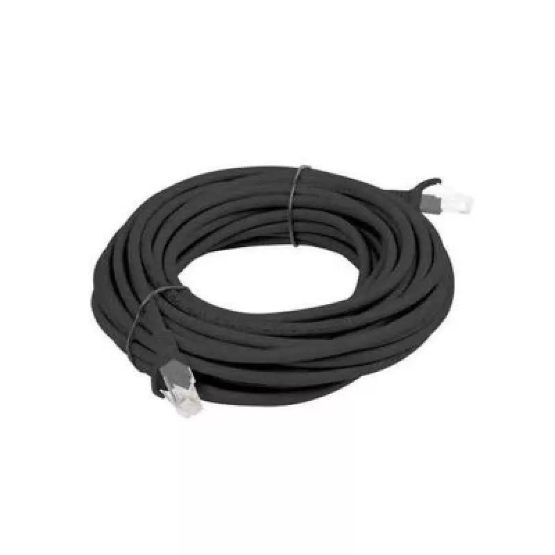 Cavo di rete fisso UTP Cat.6 Lanberg nero (lunghezza: 0,25 m)
