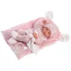 Bambola 73860 bambola neonata Nica su coperta rosa 38 cm Llorens
