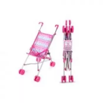 Passeggino per bambole Artyk 122781 – design leggero pieghevole per bambole