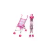 Passeggino per bambole Artyk 122781 – design leggero pieghevole per bambole