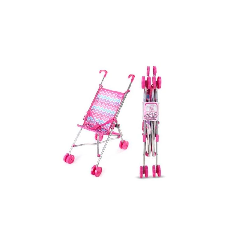 Passeggino per bambole Artyk 122781 – design leggero pieghevole per bambole