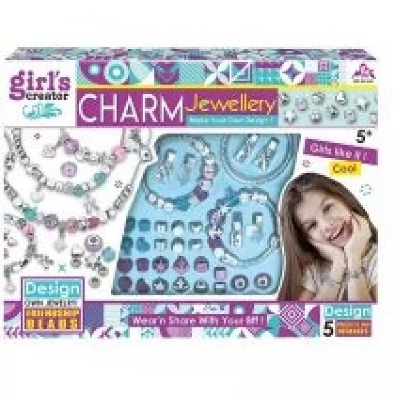 Set per bracciali fai da te Ascato 116105 con perline e strumenti per la creazione di gioielli
