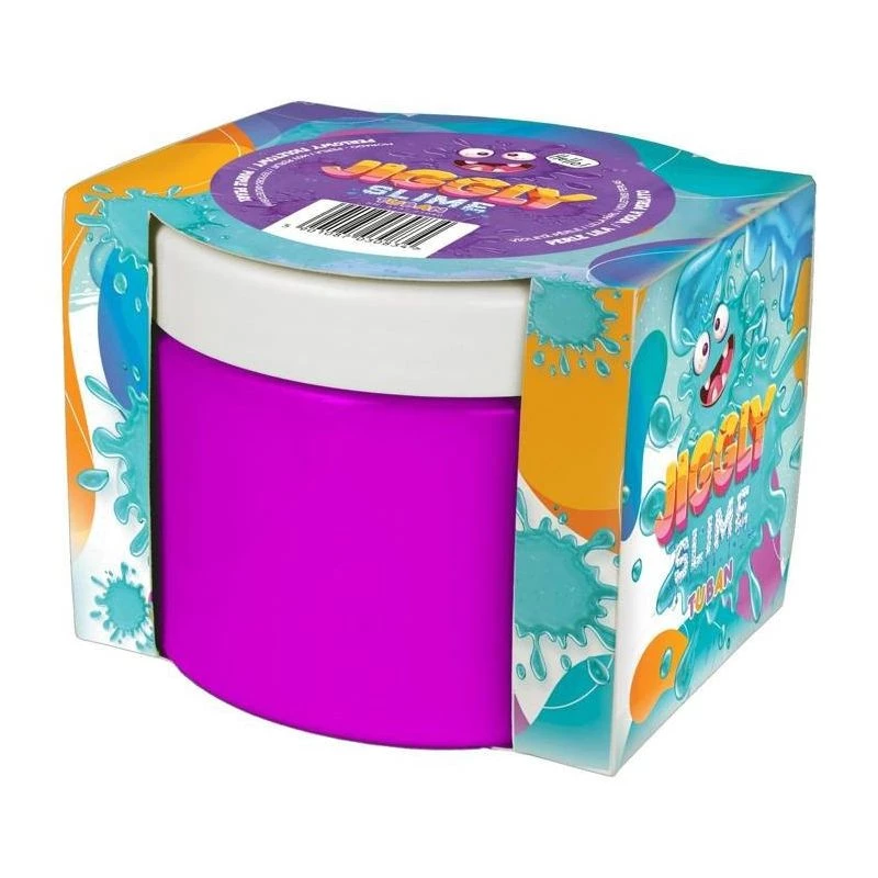 TUBAN Jiggly Slime viola perlato 500 g TU3590 – pasta modellabile tattile