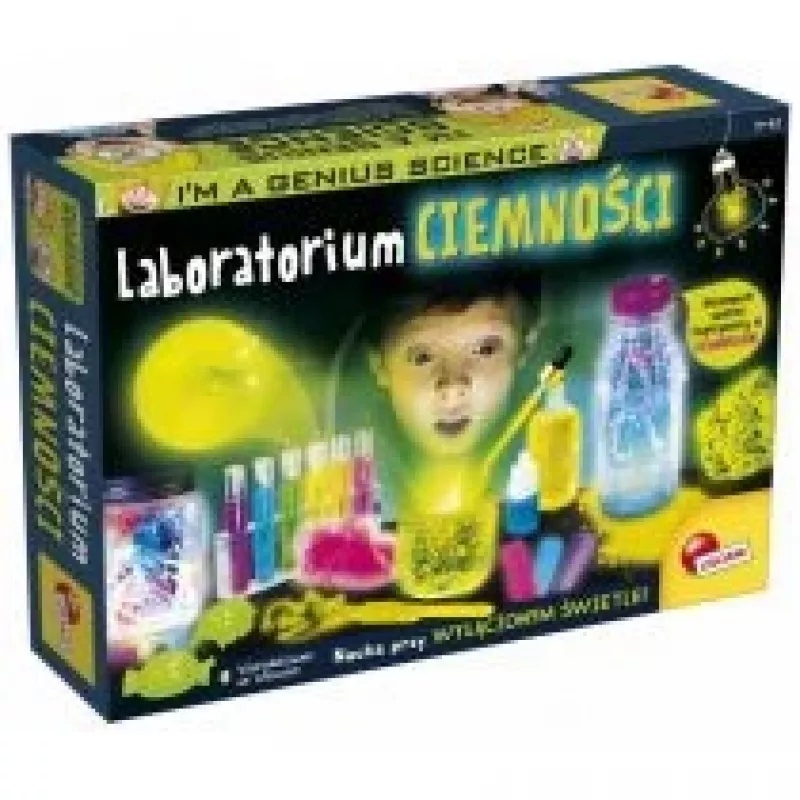 Set didattico Liscianigiochi Im A Genius Il laboratorio del buio 304-PL83879 (kit scientifico)