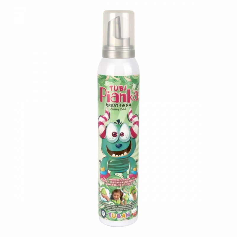 Gioco schiuma da bagno Tuban TUBI FOAM verde 200 ml per bambino e bambina
