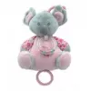 Carillon TULILO Koala 18 cm rosa – giocattolo musicale per neonati, altezza 18 cm